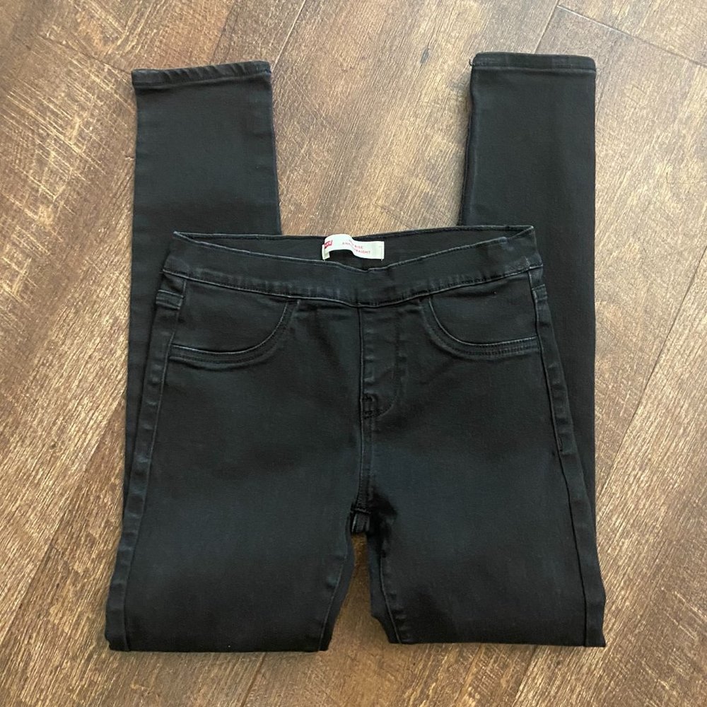 Levi's High Rise Ankle Straight Jeggings - Size 00 - Picture 4 of 7